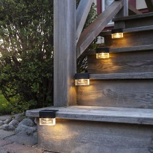 4-pack solarne lampy ścienne ogrodzeniowe, Ailyn