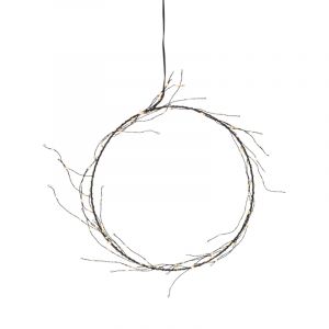 Wiszące lampki choinkowe 24cm, 95 diod LED, z wtyczką