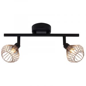 Industrialna lampa sufitowa miedziana, Keyshaira