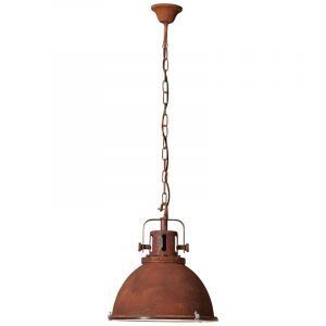 Industrialna lampa wisząca rdzawa, Alexi