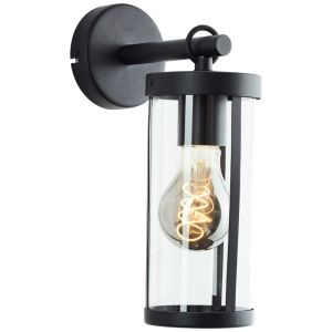 Nowoczesna lampa zewnętrzna czarna, Sjoukje, IP44