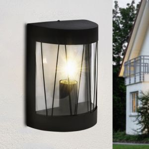 Industrialna lampa zewnętrzna czarna, Jaynah, IP44
