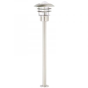 Metalowa lampa zewnętrzna chromowana, Ajlina, IP44