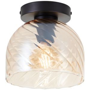 Retro lampa sufitowa bursztynowa, Ubah