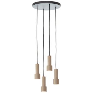 Nowoczesna lampa wisząca brązowa, Ugur