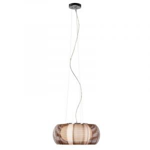 Nowoczesna lampa wisząca brązowa, Amela