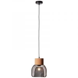 Korkowa lampa wisząca czarna, Kayo