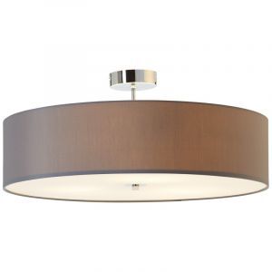 Nowoczesna lampa sufitowa antracytowa, Tjit