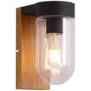 Nowoczesna lampa zewnętrzna czarna, Danja, IP44
