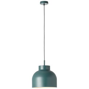 Metalowa lampa wisząca turkusowa, Keano