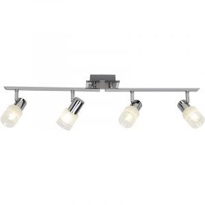 Metalowy spot sufitowy chromowany, Blake, 28W, 2700K LED