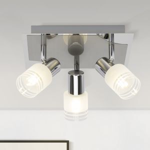Metalowy spot sufitowy chromowany, Blake, 28W, 2700K LED