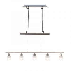 Metalowa lampa wisząca chromowana, Blake