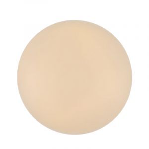 Plastikowa lampa sufitowa z czujnikiem biała, Djalissa, 12W, 3000K LED, IP44