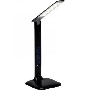 Nowoczesna lampa biurkowa czarna, Naila, 5W, regulowana ciepła do zimnej bieli LED, z dotykowy ściemniacz