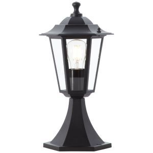 Klasyczna lampa zewnętrzna czarna, Radha, IP44
