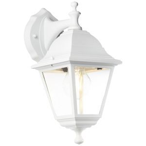 Klasyczna lampa zewnętrzna biała, Kalle, IP44