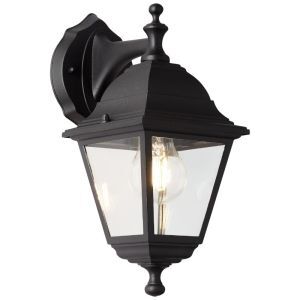 Klasyczna lampa zewnętrzna czarna, Kalle, IP44