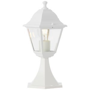 Klasyczna lampa zewnętrzna biała, Kalle, IP44