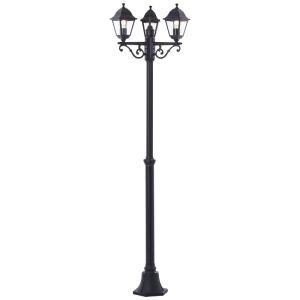Klasyczna lampa zewnętrzna czarna, Kalle, IP44