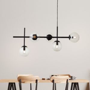 Design lampa wisząca przezroczysta, Rhys