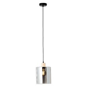 Nowoczesna lampa wisząca szara, Serkan