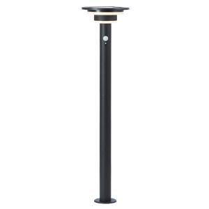 Nowoczesna lampa podłogowa zewnętrzna solarna czarna, Lonneke, 3W, 3000K LED, IP44