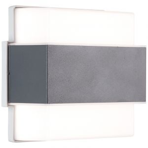Nowoczesna lampa zewnętrzna antracytowa, Birol, 7W, 4000K LED, IP44