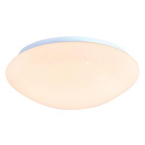 Plastikowy plafon sufitowy biały, Djalissa, 12W, 4000K LED