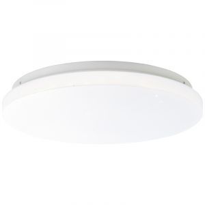 Plastikowy plafon sufitowy biały, Julie, 18W, 4000K LED