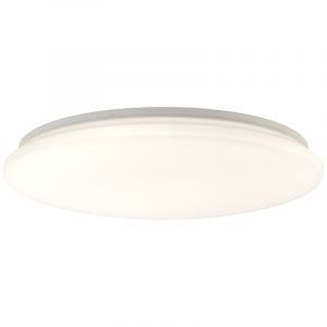 Plastikowy plafon sufitowy biały, Julie, 36W, regulowany kolor LED, z pilot