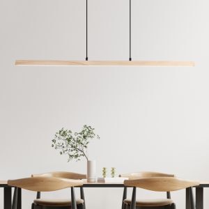 Rustykalna lampa wisząca brązowa, Renuka, 19W, 3000K LED