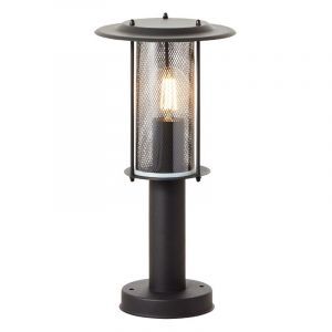 Rustykalna lampa zewnętrzna czarna, Gezina, IP44