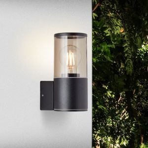 Nowoczesna lampa zewnętrzna czarna, Sherwin, IP44