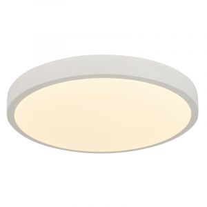 Nowoczesny plafon sufitowy brązowy, Asude, 60W, regulowany kolor LED, z pilot