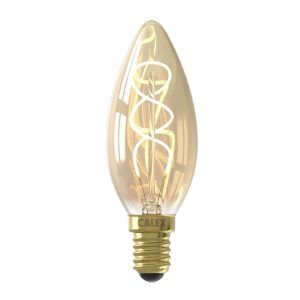Calex żarówka świecowa LED E14 ściemnialna bursztyn, 2,5W, 2100K