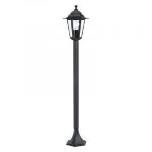 Aluminiowa klasyczna lampa zewnętrzna czarna, Alieke, IP44