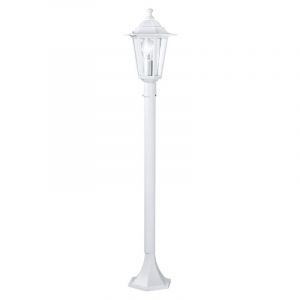 Aluminiowa klasyczna lampa zewnętrzna biała, Alieke, IP44