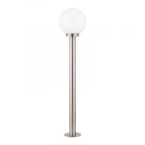 Stal Nierdzewna lampa zewnętrzna srebrna, Baukje, IP44