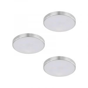 Srebreny oświetlenie szafek kuchennych aluminiowy, Vanya, 2W, 3000K LED