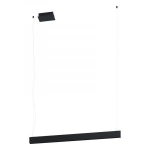 Stalowa nowoczesna lampa wisząca czarna, Varun, 31W, 3000K LED