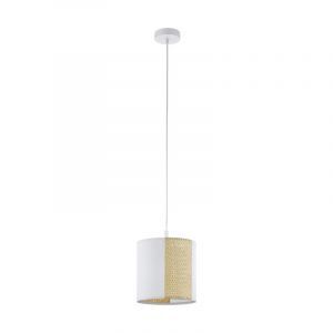 Papierowa lampa wisząca biała, Harmjan