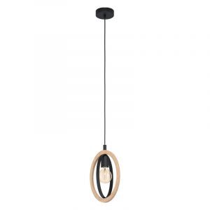Drewniana lampa wisząca, Angeline