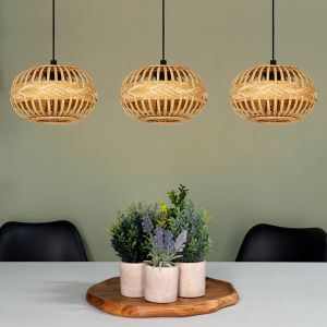 Metalowa rustykalna lampa wisząca brązowa, Firenze