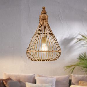 Drewniana lampa wisząca rustykalna, Firenze