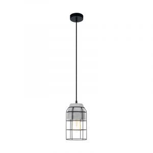Betonowa lampa wisząca czarna, Aimad