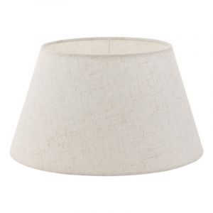 Abażur rustykalny Noah Textile Cream