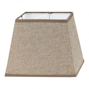 Abażur rustykalny Noah Textile Jasnobrązowy