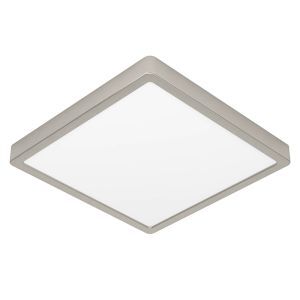 Plastikowy plafon sufitowy niklowy, Geraldo, 20,5W, 3000K LED