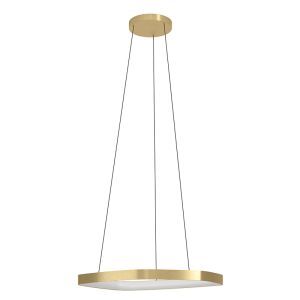 Aluminiowa design lampa wisząca złota, Samson, 25,2W, 3000K LED